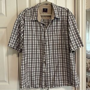 Wrangler Short Sleeve Plaid Shirt 3XL